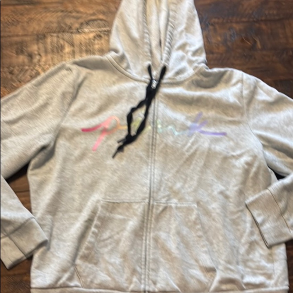 PINK Victoria's Secret Gray Hoodie